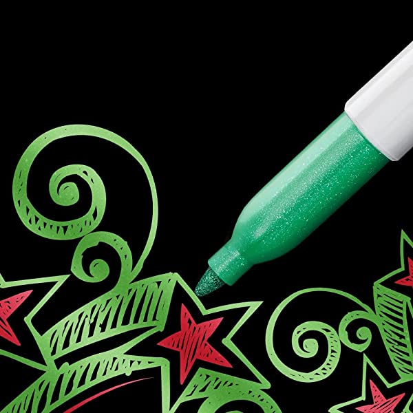 Sharpie-Metallic-Permanent-Markers-Fine-Point-Assorted-colours-6-Count-B07DPLQJVN-4