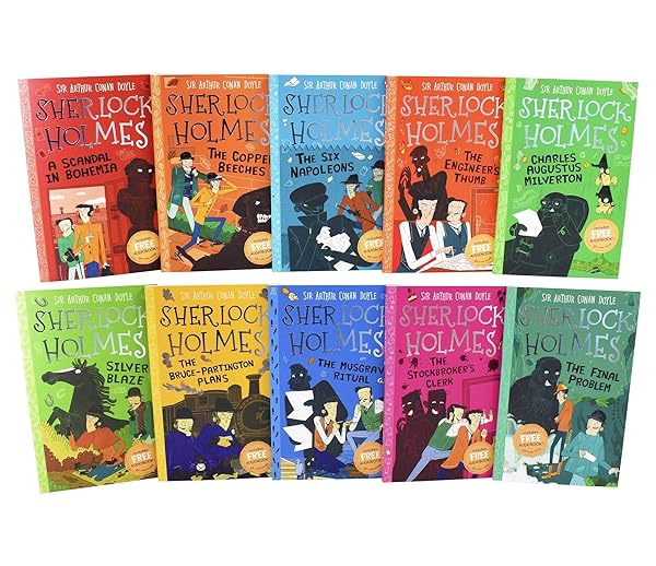 Sir-Arthur-Conan-Doyle-Sherlock-Holmes-Childrens-Collection-Series-2-Mystery-Mischief-and-Mayhem-Easy-Classics-1-1782264191-2