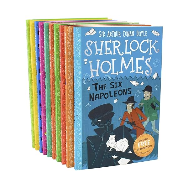 Sir-Arthur-Conan-Doyle-Sherlock-Holmes-Childrens-Collection-Series-2-Mystery-Mischief-and-Mayhem-Easy-Classics-1-1782264191-3