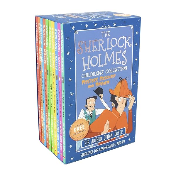 Sir-Arthur-Conan-Doyle-Sherlock-Holmes-Childrens-Collection-Series-2-Mystery-Mischief-and-Mayhem-Easy-Classics-1-1782264191