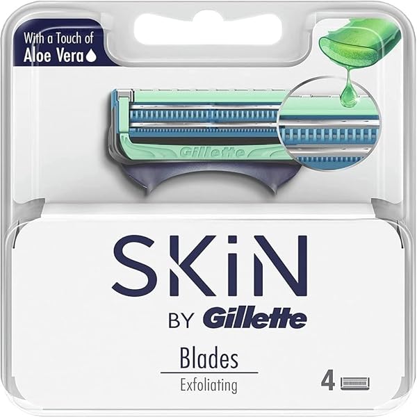 Skin-By-Gillette-Exfoliating-Blades-Razor-Pack-of-4-B092PD3MX9