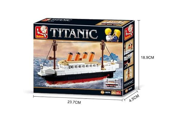 Sluban-SlubanM38-B0576-M38-B0576-Titanic-Building-Bricks-Set-B01H8PIFJ2-5