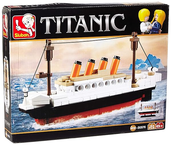 Sluban-SlubanM38-B0576-M38-B0576-Titanic-Building-Bricks-Set-B01H8PIFJ2
