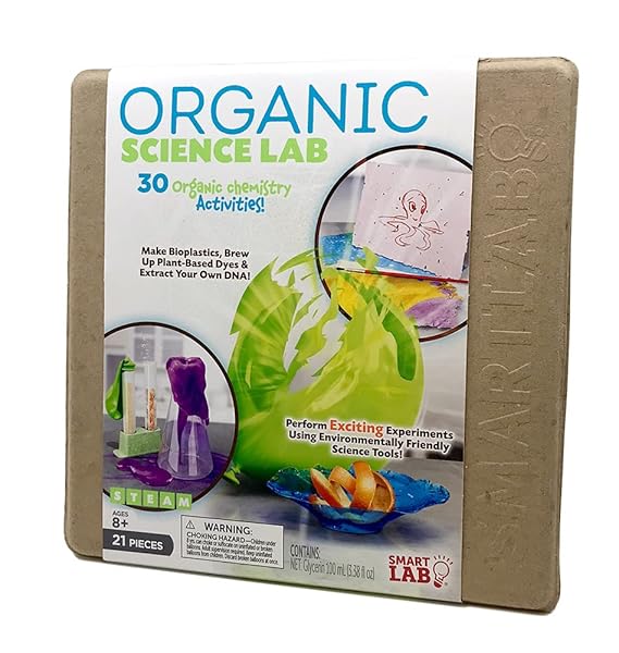 Smartlab-Organic-Science-Lab-30-Organic-Chemistry-Activities-STEM-Science-Toy-Ages-8-B09K4K71Q3