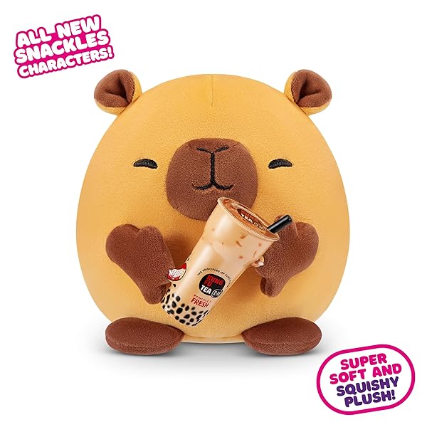 Snackles-77572-Random-Assortment-Series-2-13-cm-Plush-Toy-with-Licensed-Snack-Brand-Accessory-Mini-115-cm-B0CQJR9D5Z-2