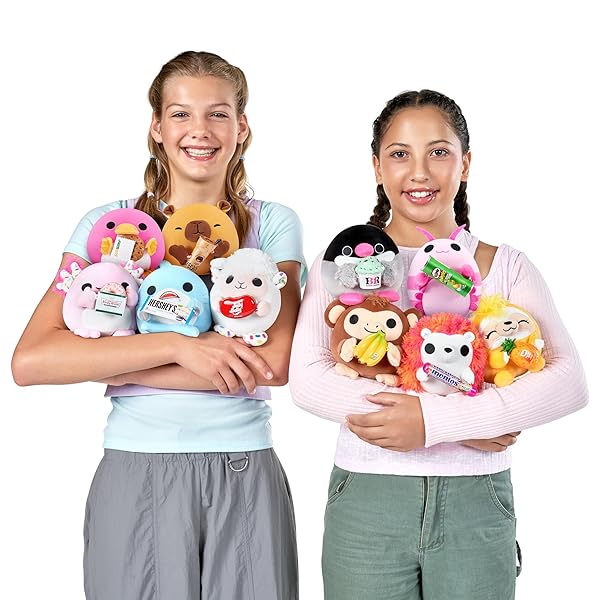 Snackles-77572-Random-Assortment-Series-2-13-cm-Plush-Toy-with-Licensed-Snack-Brand-Accessory-Mini-115-cm-B0CQJR9D5Z-5