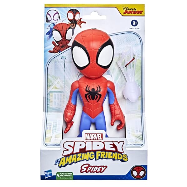Spidey-and-His-Amazing-Friends-Marvel-Supersized-Spidey-9-inch-Action-Figure-Preschool-Super-Hero-Toy-for-Kids-Ages-3-a-B09N6X42LR-3