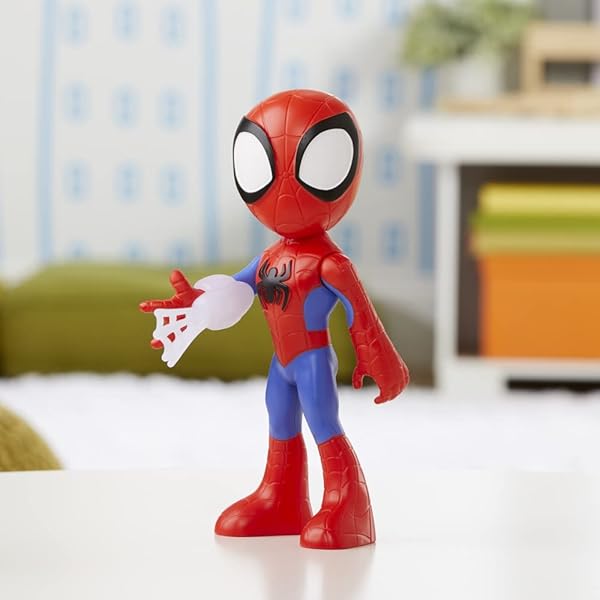 Spidey-and-His-Amazing-Friends-Marvel-Supersized-Spidey-9-inch-Action-Figure-Preschool-Super-Hero-Toy-for-Kids-Ages-3-a-B09N6X42LR-5
