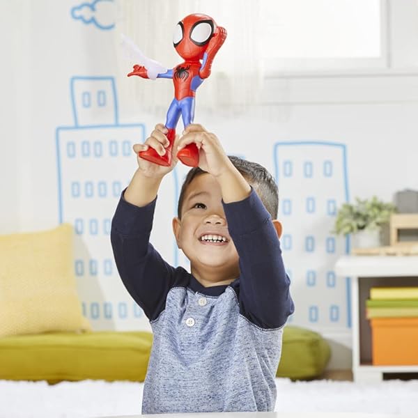 Spidey-and-His-Amazing-Friends-Marvel-Supersized-Spidey-9-inch-Action-Figure-Preschool-Super-Hero-Toy-for-Kids-Ages-3-a-B09N6X42LR-7