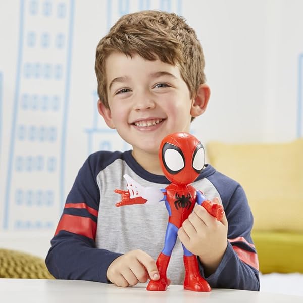 Spidey-and-His-Amazing-Friends-Marvel-Supersized-Spidey-9-inch-Action-Figure-Preschool-Super-Hero-Toy-for-Kids-Ages-3-a-B09N6X42LR-9