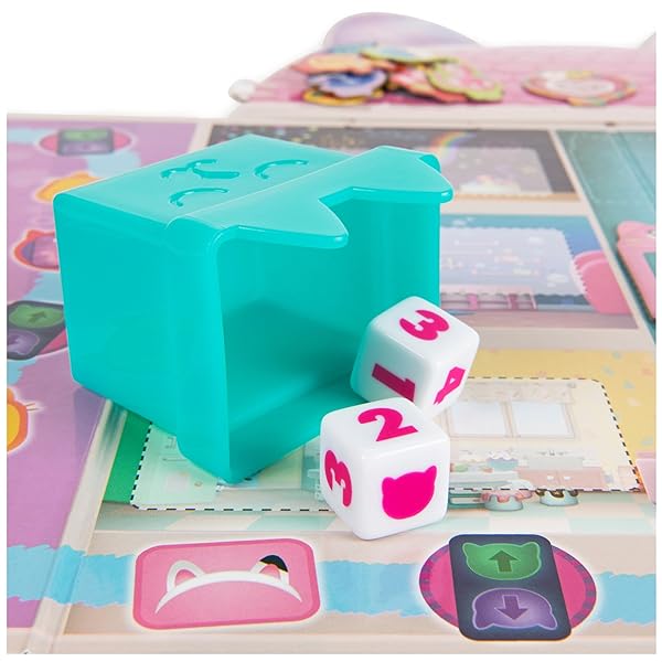 Spin-Master-Games-Gabbys-Dollhouse-Meow-Mazing-Board-Game-Based-on-The-DreamWorks-Netflix-Show-with-4-Kitty-Headband-B09NF78XBZ-6