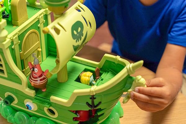Spongebob-Squarepants-Movie-The-Search-for-Squarepants-The-Flying-Dutchmans-Ship-Playset-with-6-Exclusive-Figures-B0DTJJM23Y-5