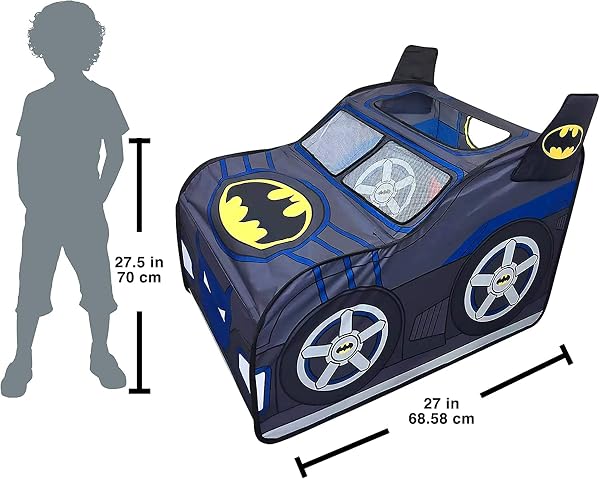 Sunny-Days-Entertainment-Batman-Pop-Up-Batmobile-Tent-Indoor-Playhouse-for-Kids-Toy-Boys-and-Girls-B084ZS8BKG-3