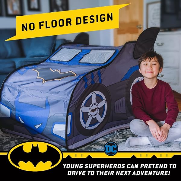 Sunny-Days-Entertainment-Batman-Pop-Up-Batmobile-Tent-Indoor-Playhouse-for-Kids-Toy-Boys-and-Girls-B084ZS8BKG-5