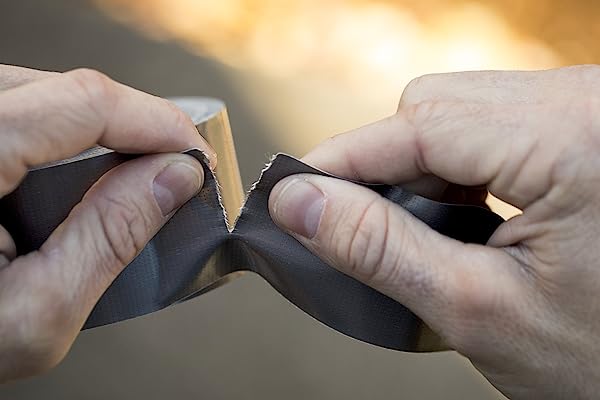 T-Rex-Tape-Ferociously-Strong-Duct-Tape-48-mm-x-11-Meter-Dark-Gunmetal-Gray-Single-Roll-B012APXT96-3