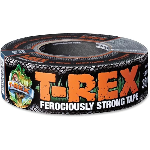 T-Rex-Tape-Ferociously-Strong-Duct-Tape-48-mm-x-32-Meter-Dark-Gunmetal-Gray-Single-Roll-B012APXVBM