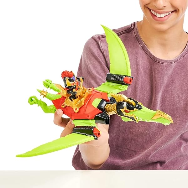 TREASURE-X-Dino-Gold-Pterodactyl-Dino-Dissection-Dissect-Rescue-and-Attack-Exclusive-Hunter-and-Dinosaur-Playset-Wil-B09Q487K7H-5