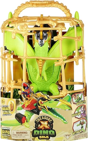 TREASURE-X-Dino-Gold-Pterodactyl-Dino-Dissection-Dissect-Rescue-and-Attack-Exclusive-Hunter-and-Dinosaur-Playset-Wil-B09Q487K7H