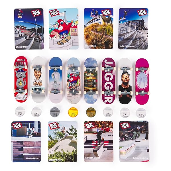 Tech-Deck-Competition-Legends-8-Pack-Fingerboards-with-Collectible-Cards-Olympic-Games-Paris-2024-Customizable-Mini-S-B0CCW54W4P-7