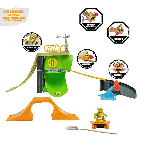Teenage-Mutant-Ninja-Turtles-Turtle-Madness-Skate-Park-Classic-Edition-Ages-3-and-up-B0C471DV2J-2