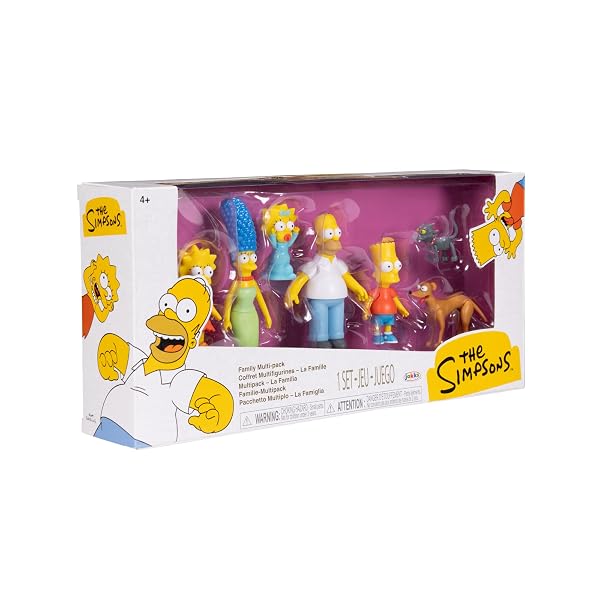 The-Simpsons-Action-Figures-Family-Multi-Pack-25-Scale-Figures-Includes-Homer-Marge-Bart-Lisa-Maggie-Santas-B0CQMHK33C-5