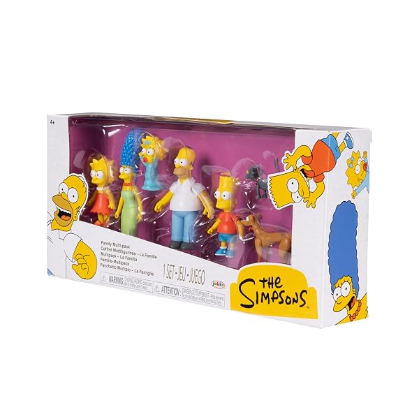 The-Simpsons-Action-Figures-Family-Multi-Pack-25-Scale-Figures-Includes-Homer-Marge-Bart-Lisa-Maggie-Santas-B0CQMHK33C-6