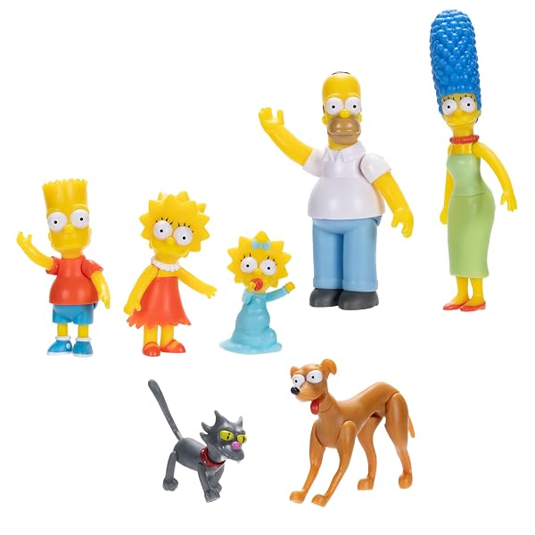 The-Simpsons-Action-Figures-Family-Multi-Pack-25-Scale-Figures-Includes-Homer-Marge-Bart-Lisa-Maggie-Santas-B0CQMHK33C-7