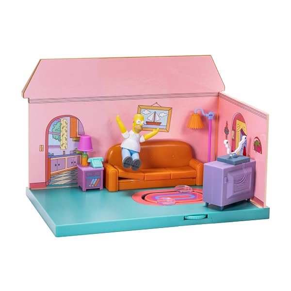 The-Simpsons-Living-Room-Diorama-House-Playset-25-Inch-Scale-Homer-Action-Figure-and-Accessories-B0CQMHRFPX-2