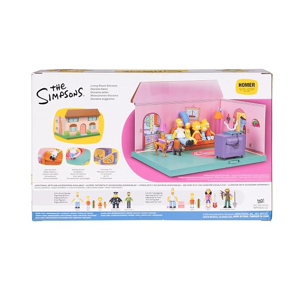 The-Simpsons-Living-Room-Diorama-House-Playset-25-Inch-Scale-Homer-Action-Figure-and-Accessories-B0CQMHRFPX-6
