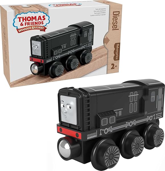 Thomas-Friends-Wooden-Railway-Diesel-Engine-Push-Along-Toy-Train-for-Kids-Ages-2-and-Up-B09C11X88M