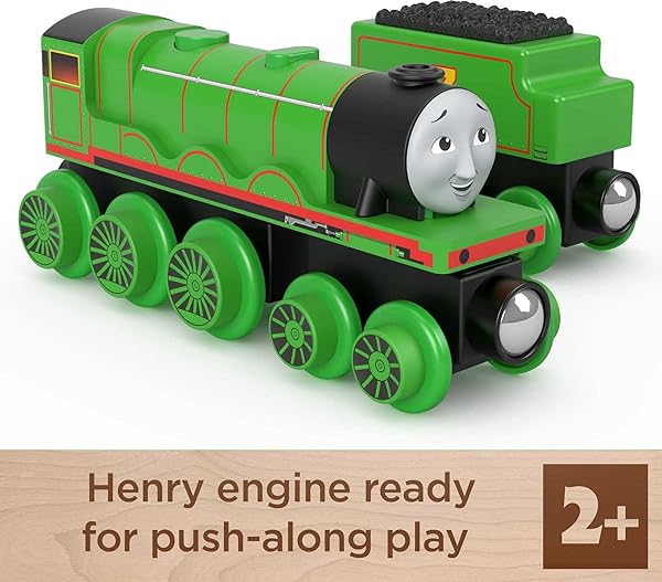 Thomas-Friends-Wooden-Railway-Henry-Engine-and-Coal-Car-Push-Along-Train-Made-from-Sustainably-Sourced-Wood-for-Kids-B09P4F8TQD-2
