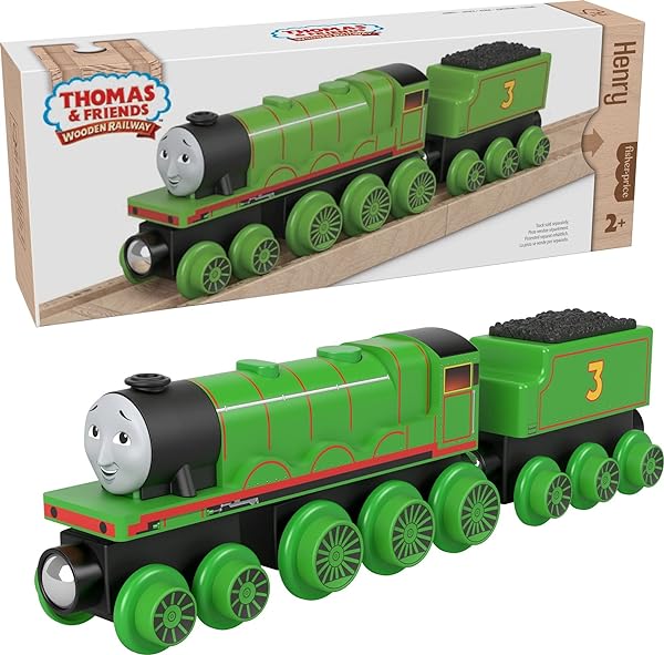 Thomas-Friends-Wooden-Railway-Henry-Engine-and-Coal-Car-Push-Along-Train-Made-from-Sustainably-Sourced-Wood-for-Kids-B09P4F8TQD