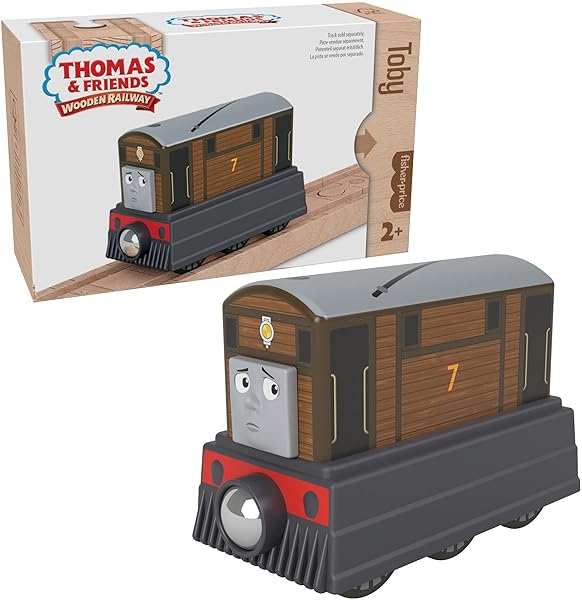 Thomas-Friends-Wooden-Railway-Toy-Train-Toby-Push-Along-Wood-Engine-for-Toddlers-Preschool-Kids-Ages-2-Years-B09P4C6NDK