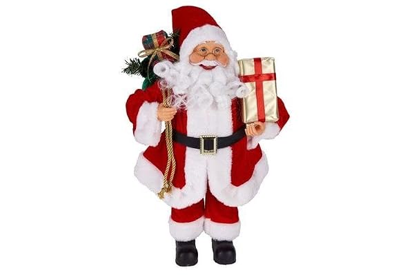 Traditional-Standing-Santa-Claus-Christmas-Decoration-Red-and-White-40cm-Height-with-Present-and-Rope-Detail-B0G14PJJ6S-2