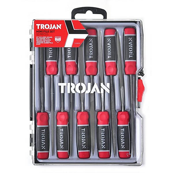 Trojan-10-piece-mini-file-set-precision-tools-DIY-craft-metal-B0C35TXS3R