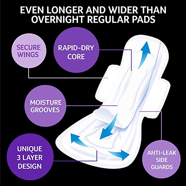 U-by-Kotex-Ultrathin-Overnight-Long-Pads-with-Wings-Long-8-Count-B07NKQ732S-4