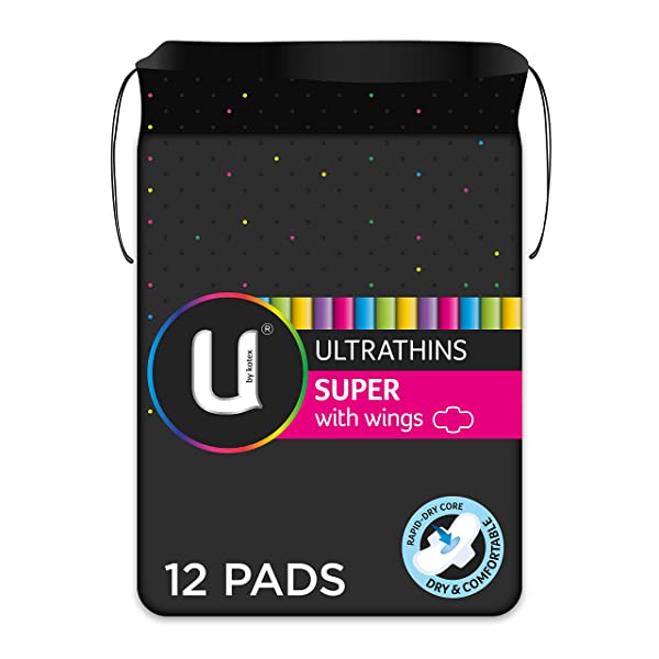 U-by-Kotex-Ultrathin-Pads-Super-with-Wings-12-Pack-B07BW8Y6GF