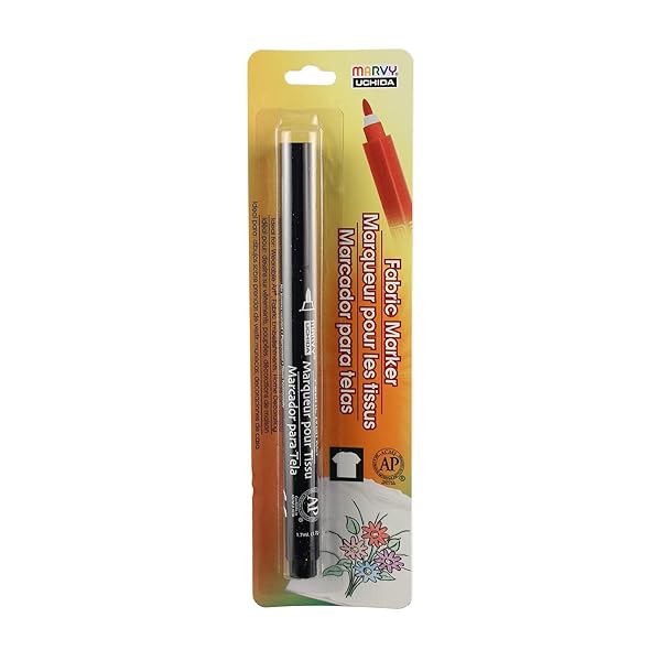 Uchida-522-C-1-Marvy-Fine-Point-Fabric-Marker-Black-B000PHIH0S