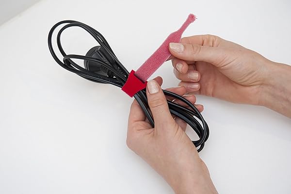 VELCRO-Brand-ONE-WRAP-Ties-Cable-Management-Wires-Cords-Self-Gripping-Cable-Ties-Reusable-25mm-x-200mm-Ties-B076122DM1-7