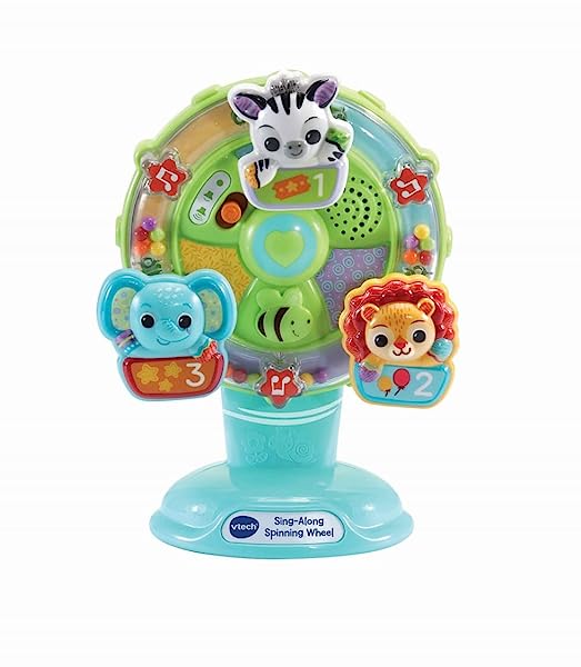 VTech-Baby-Sing-Along-Spinning-Wheel-Motor-Skill-Development-Toy-165963-Multicoloured-B09LRCRRP1