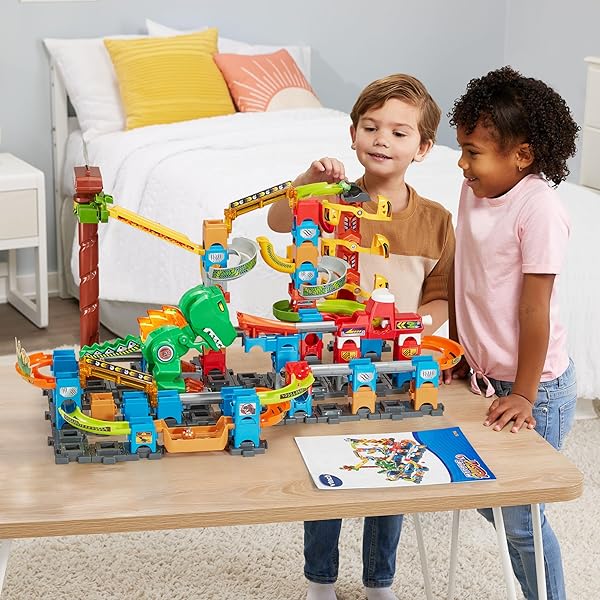 VTech-Marble-Rush-T-Rex-Dino-Thrill-Track-Set-B0CSDCS8JJ-6