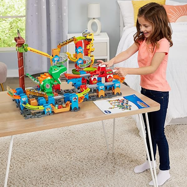 VTech-Marble-Rush-T-Rex-Dino-Thrill-Track-Set-B0CSDCS8JJ-7