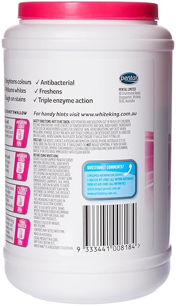 White-King-Fabric-Stain-Remover-Regular-Oxy-Powder-1-kg-B0784SP6X8-2