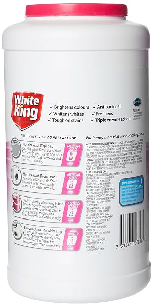 White-King-Triple-Enzyme-Action-Fabric-Stain-Remover-Regular-2-kg-B077SHDWDW-2