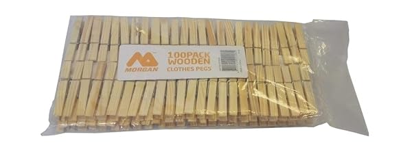 Wooden-Clothes-Pegs-100-Pack-Wood-with-Metal-Spring-for-Clotheslines-and-Airers-Arts-and-Crafts-B0GRW4RXGR