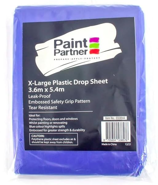 X-Large-Plastic-Heavy-Duty-Drop-Sheet-Blue-36m-x-54m-Leak-Proof-Tear-Resistant-Embossed-Safety-Grip-for-Painting-B0H41YSD3V