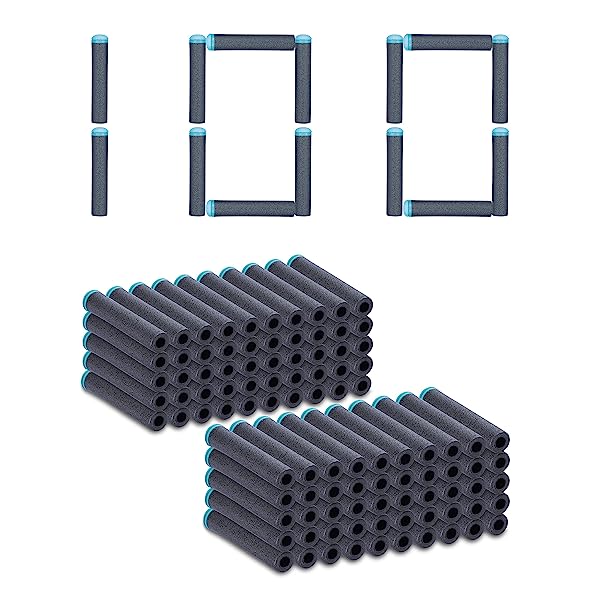 X-Shot-Excel-Universally-Compatible-Foam-Darts-Refill-Pack-100-Darts-by-ZURU-Multicolor-B01IO962T6-3