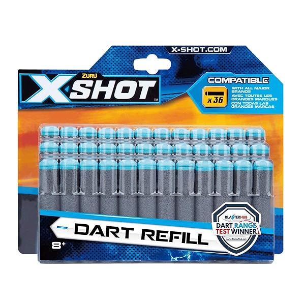 XSHOT-Excel-Darts-Refill-Dart-Guns-Pack-of-30-GrayBlue-B078KQ4HJ5-2