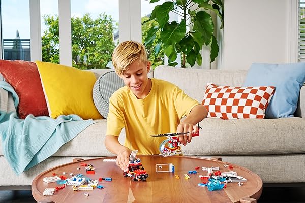 ZURU-MAX-Build-City-Fire-Playset-265-Bricks-B0CQJVRFHF-6