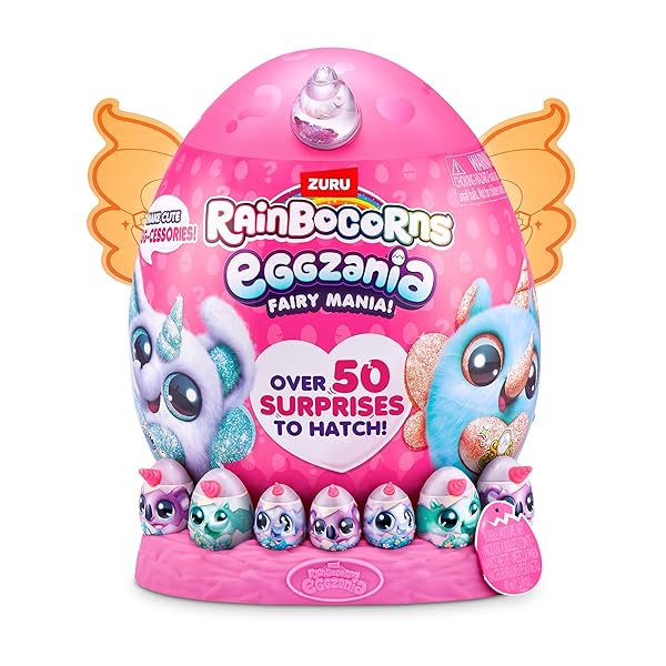 ZURU-Rainbocorns-Eggzania-Fairy-Mania-Giant-Surprise-B0D5WVCRNT